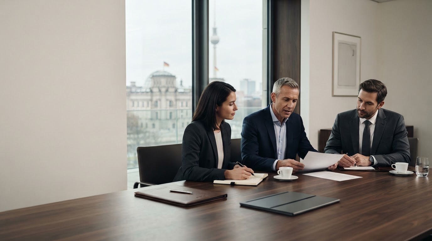 Galtel Volmin Arbeitsplatz mit Laptop und Dashboard zur Risikoanalyse